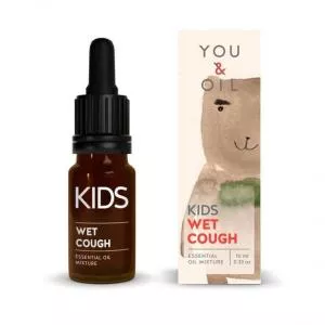 You & Oil  Mélange bioactif pour enfants Toux humide - 10 ml