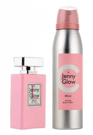 2PC G/S JENNY GLOW Belle 30 ML + Spray corporel