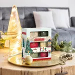 Coffret cadeau de 6 mini bougies votives en verre