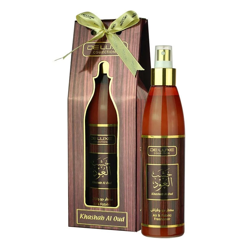 Khashab Al Oud Désodorisant pour l’air et les tissus (Collection Deluxe) Nouveau 250 ml