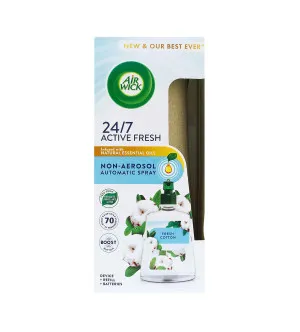 Air Wick Active Fresh Coton frais désodorisant automatique 228 ml