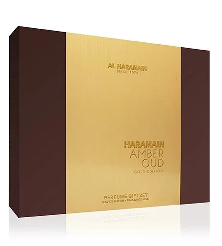 Amber Oud Gold Edition coffret cadeau 75 ml + eau de parfum 30 ml + brume parfumée pour le corps unisexe 75 ml parfemovana voda 30 ml telova mlha parfemovana voda 200 ml unisex