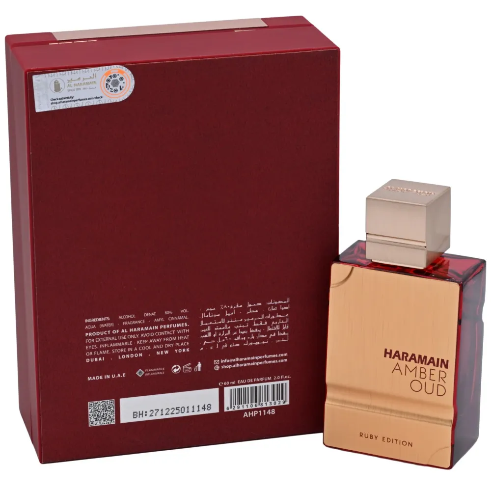 Eau de parfum unisexe Al Haramain Amber Oud Ruby Edition 60 ml