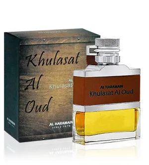 Al Haramain Khulasat Al Oud eau de parfum pour homme 100 ml