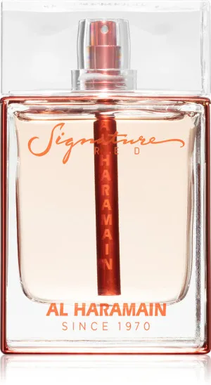 Al Haramain Signature Red eau de parfum unisexe 100 ml