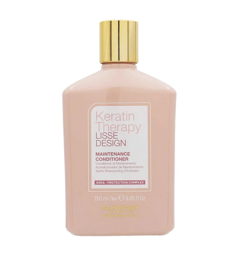 Milano Keratin Therapy Lisse Design après-shampooing doux pour la brillance et la douceur des cheveux 250 ml