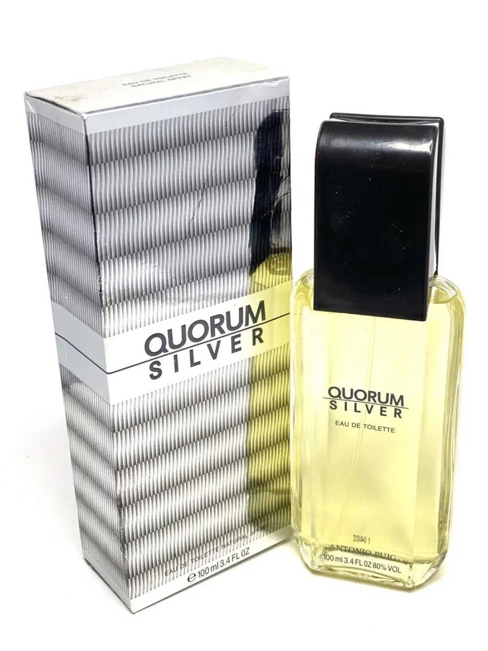 Quorum Silver eau de toilette 100 ml pour hommes