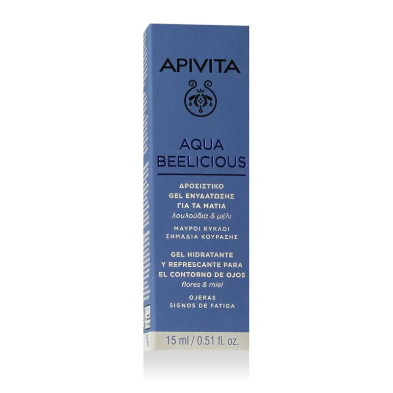 Aqua Beelicious Gel contour des yeux hydratant rafraîchissant 15 ml