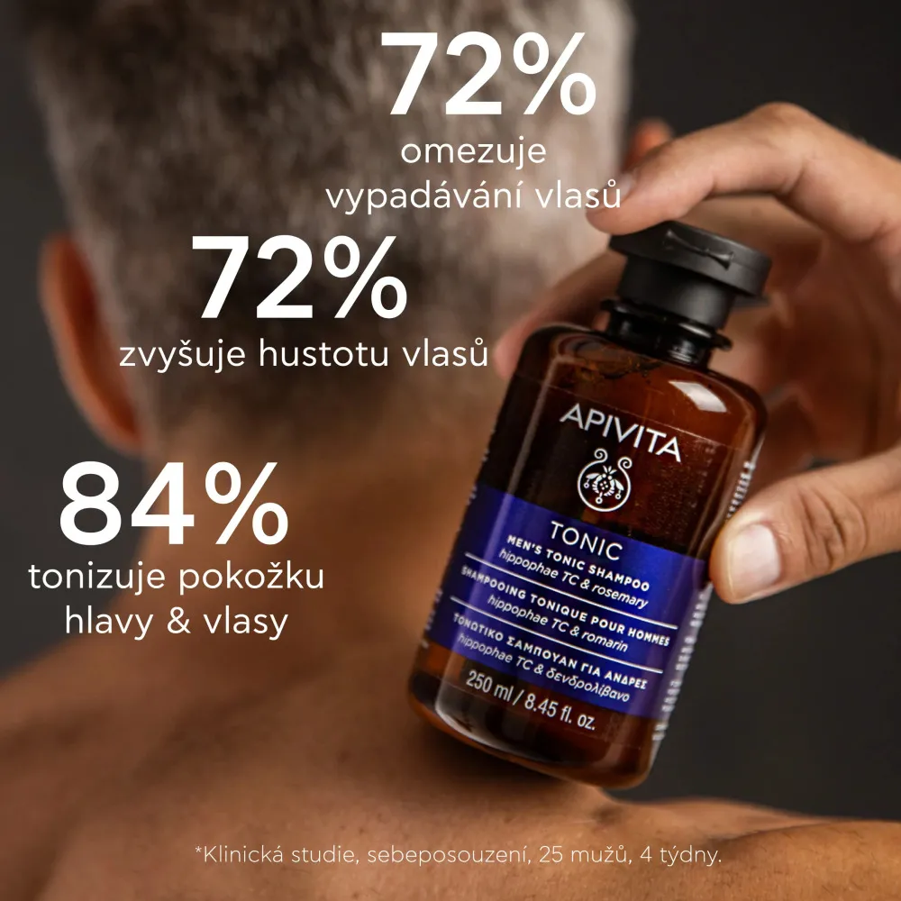 Shampooing tonifiant antichute de cheveux pour hommes 250 ml