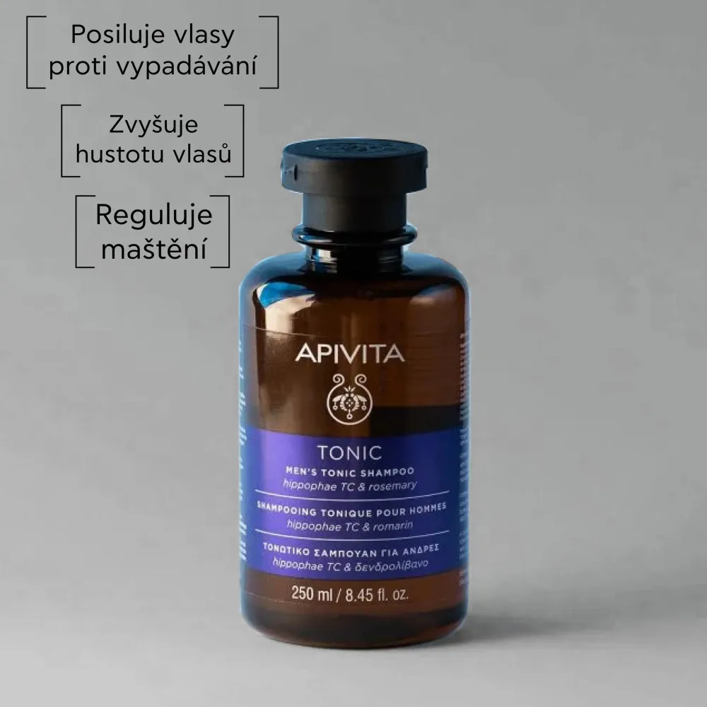 Shampooing tonifiant antichute de cheveux pour hommes 250 ml