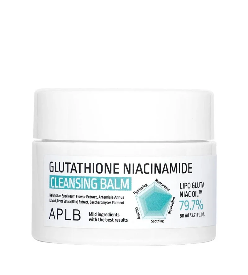 Baume démaquillant hydratant et illuminant au glutathion et à la niacinamide 80 ml