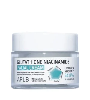 APLB Crème illuminatrice pour le visage au glutathion et à la niacinamide