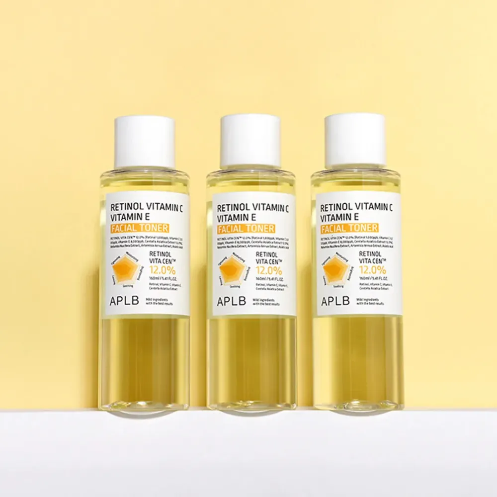 Rétinol Vitamine C Vitamine E Lotion Tonique Visage Anti-Âge 160 ml