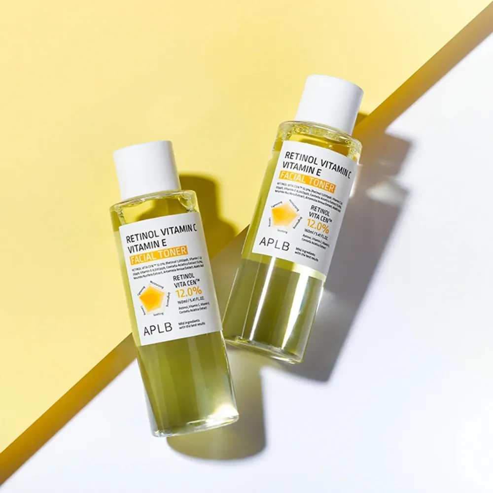 Rétinol Vitamine C Vitamine E Lotion Tonique Visage Anti-Âge 160 ml