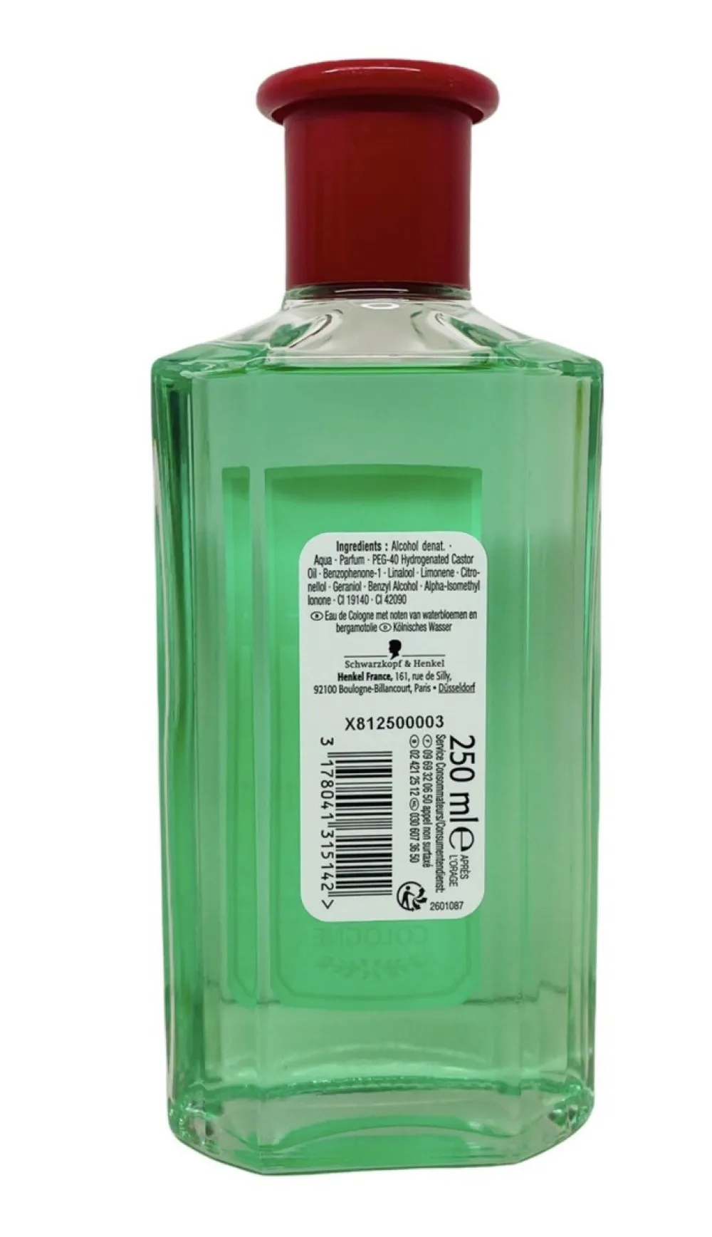 Après l'Orage eau de Cologne unisexe 250 ml