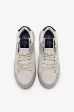 Ecoalf Aralmidalf sneakers man off white / navy