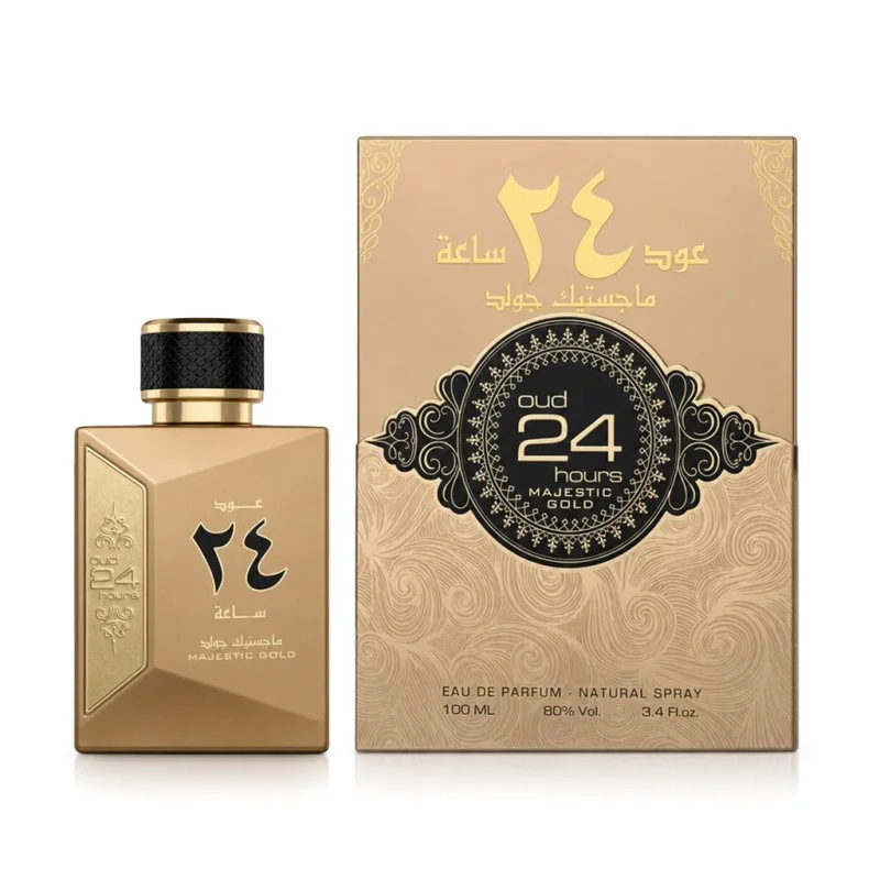 Oud 24 Hours Majestic Gold eau de parfum unisexe 100 ml