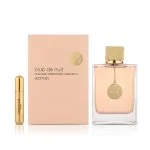 Club de Nuit Woman 250 ml + atomiseur de poche rechargeable eau de parfum pour femme 5 ml