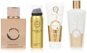 Armaf Club de Nuit Milestone Coffret - Eau de Parfum 30 ml + brume pour cheveux 55 ml + savon 130 g + brume corporelle