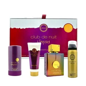 Armaf Club de Nuit Untold Coffret - Eau de Parfum 105 ml + brume pour le corps 50 ml + stick déodorant 75 g + lotion pour le corps