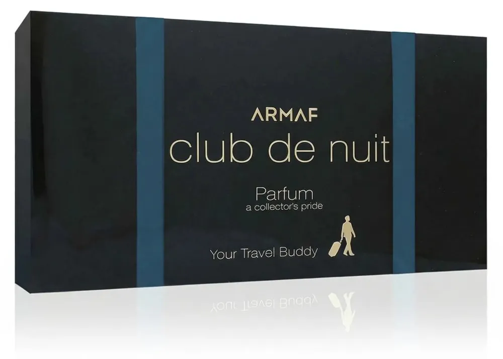 Club De Nuit Intense Man coffret cadeau pour homme parfum 12 ml + huile parfumée 12 ml 12 ml + parfémovaný olej 12 ml