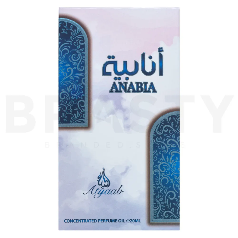 Huile parfumée Atyaab Anabia Blue pour hommes 20 ml