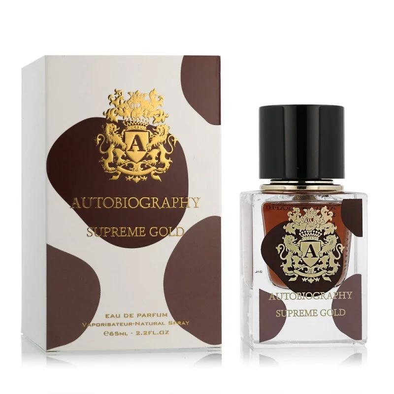 Autobiography Supreme Gold eau de parfum unisexe