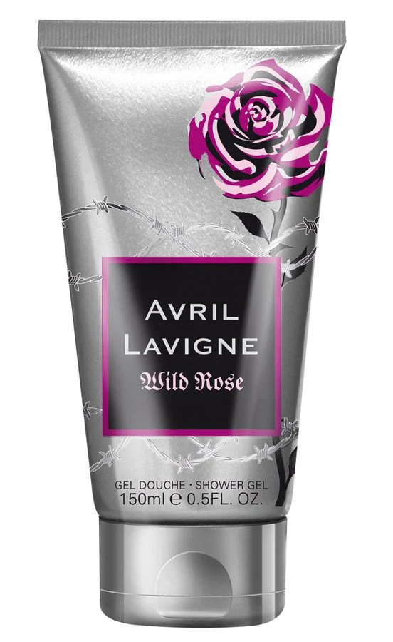 Lavigne Wild Rose gel douche pour femme 150 ml