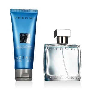 Azzaro Chrome eau de toilette pour homme 50 ml + gel douche
