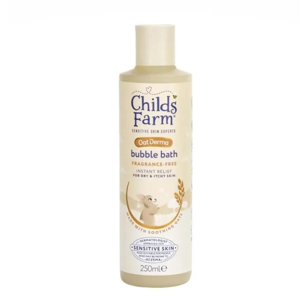 Childs Farm Bébé Avoine Derma Bain moussant sans parfum 250 ml