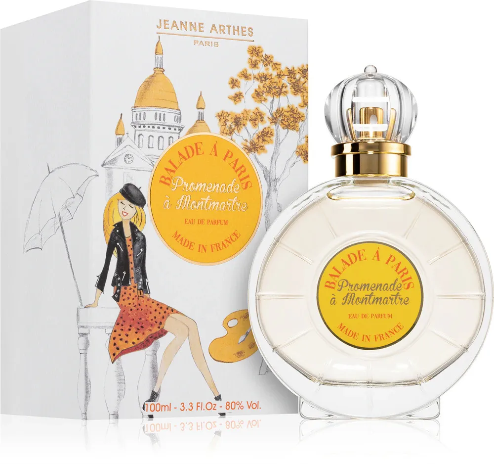 Balade à Paris Promenade à Montmartre eau de parfum pour femme 100 ml