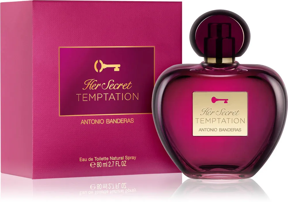 Banderas Her Secret Temptation eau de toilette pour femme 80 ml