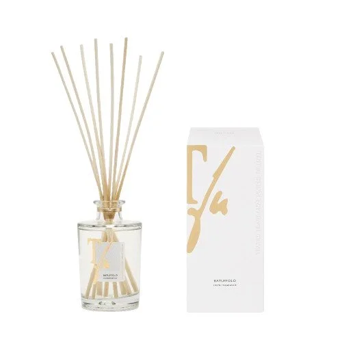BÂTONNETS POUR PARFUM D’AMBIANCE 250 ML - TFU (10 BÂTONNETS EN BAMBOU NATUREL DE 30 CM INCLUS)