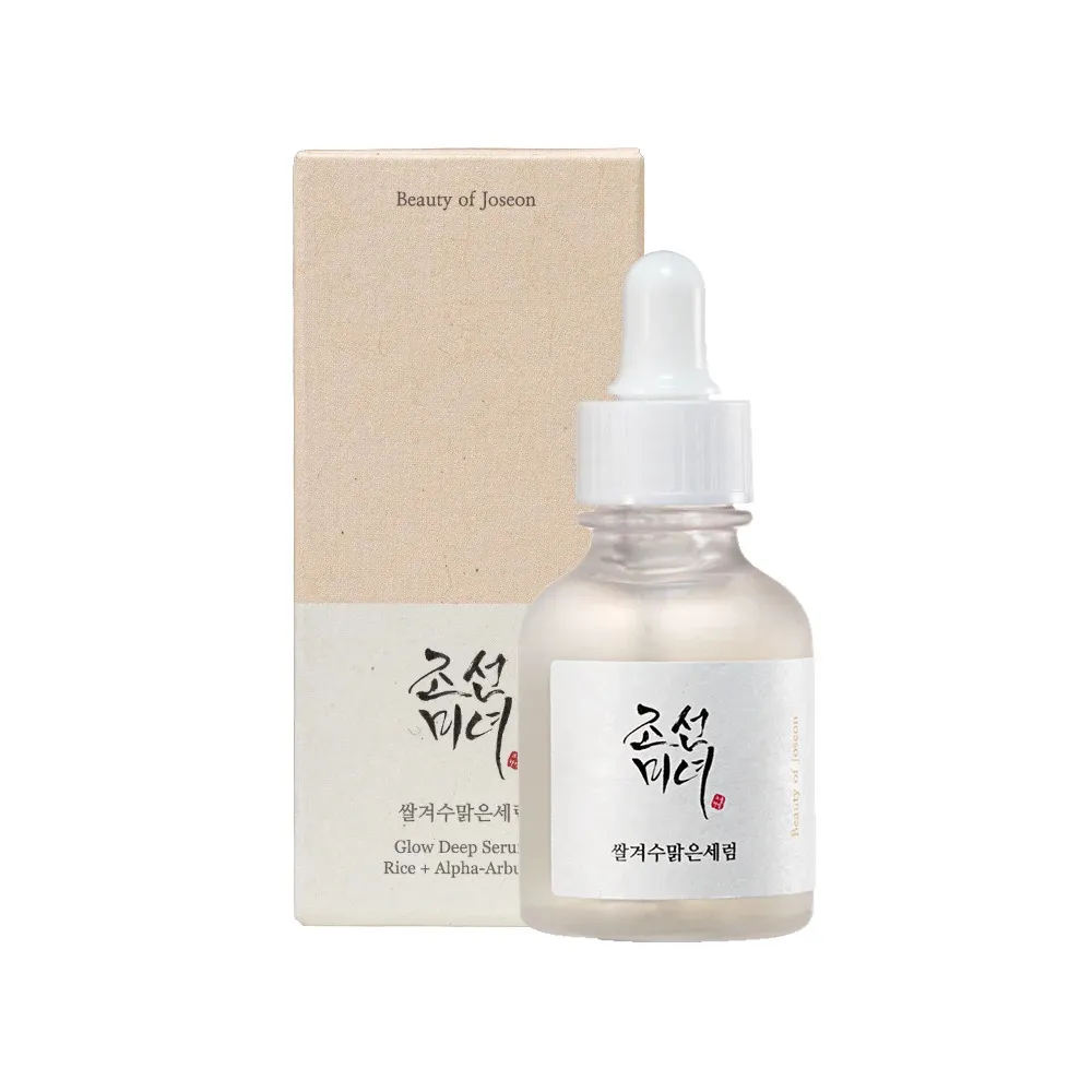 Glow Deep Serum Riz + Arbutine sérum éclaircissant pour unifier le teint 30 ml