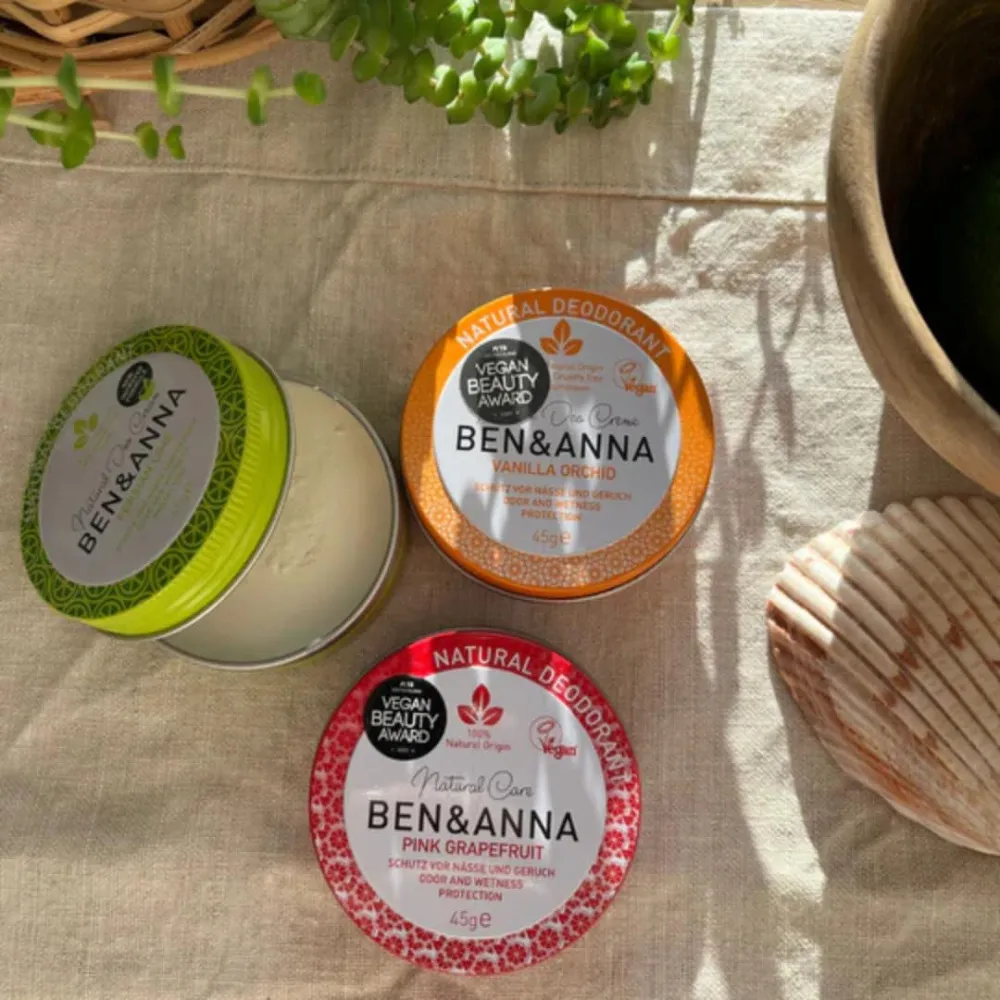 Ben & Anna Déodorant crème Vanilla Orchid (45 g)