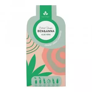 Ben & Anna Shampooing en poudre (2×20 g) - Aloe vera - pour cuir chevelu sensible