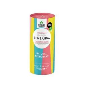 Ben & Anna Déodorant solide (40 g) - Noix de coco
