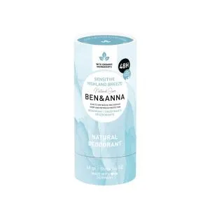 Ben & Anna Déodorant Solide Sensitive (40 g) - Mountain Breeze - sans bicarbonate de soude