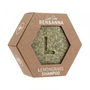 Ben & Anna Shampooing solide pour cheveux secs et stressés - Lemongrass (60 g)