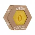 Ben & Anna Shampooing solide nourrissant pour cheveux et corps 2en1 - Magie de l'Orient (60 g)