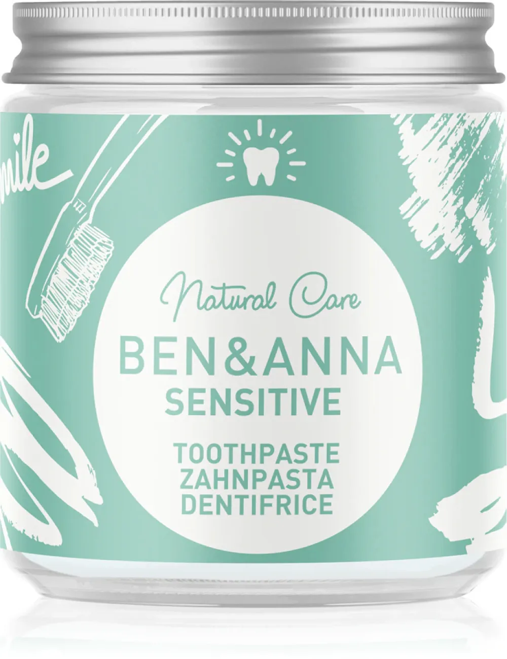 Ben & Anna Dentifrice pour dents sensibles Sensitive (100 ml)