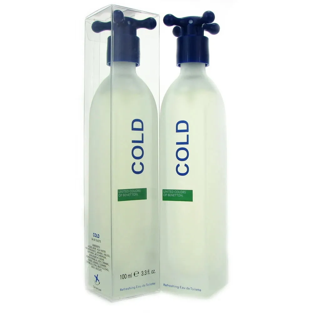 Eau de toilette Benetton Cold pour homme 100 ml