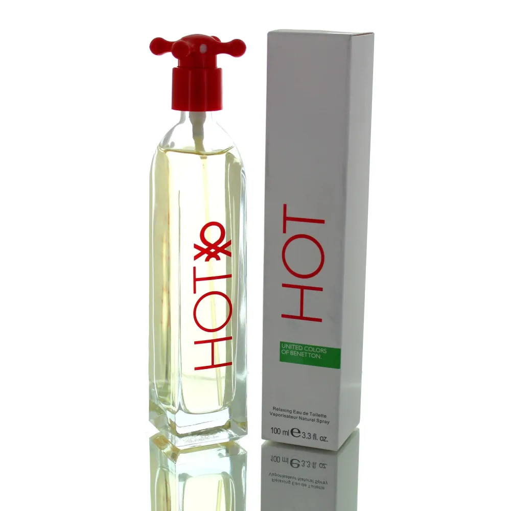 Eau de toilette Benetton Hot pour femmes 100 ml