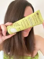 laSaponaria Après-shampooing anti-frisottis sans rinçage à la noix de coco et au moringa 150 ml