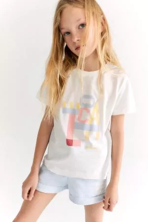 Ecoalf Bilimalf T-shirt Girls White