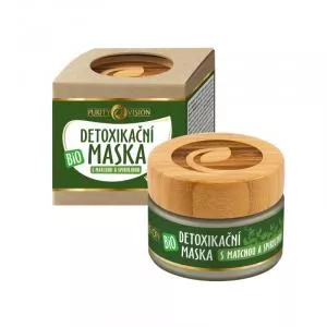 Purity Vision Masque Bio Detox au matcha et à la spiruline 40 ml