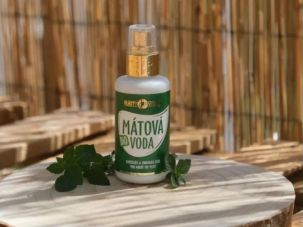 Purity Vision Eau de menthe poivrée biologique 100 ml