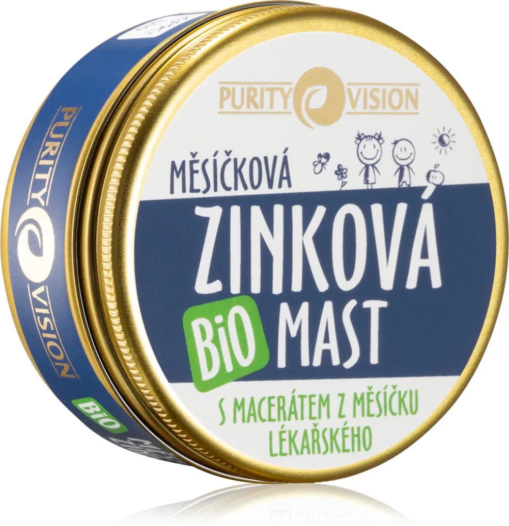 Purity Vision Pommade au zinc de souci biologique 70 ml