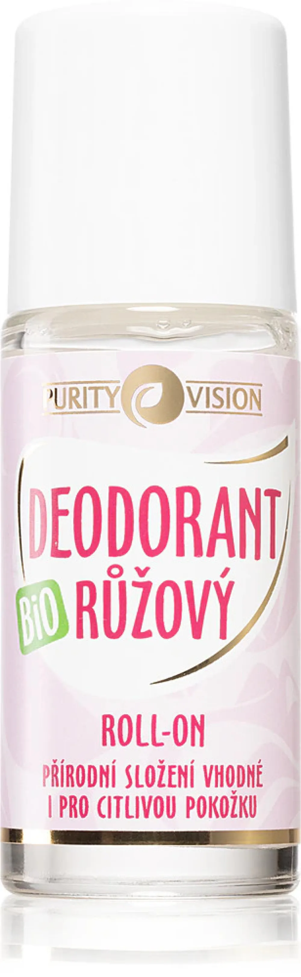 Purity Vision Déodorant Bio Pink roll-on 50 ml