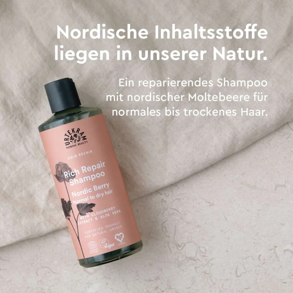 Urtekram Shampooing biologique aux baies nordiques 500 ml